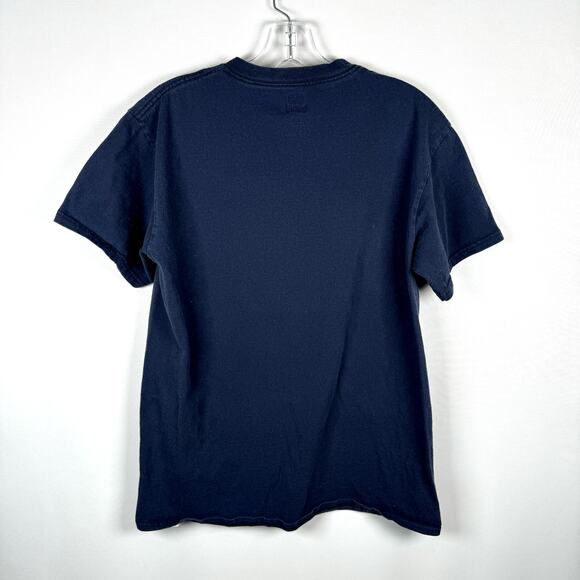 MLB Cleveland Indians Blue Short Sleeve Crew Neck T-Shirt Men's Size M - Picture 3 of 4